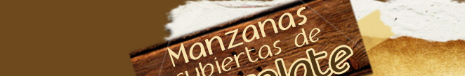 Manzanas Cubiertas de Chocolate