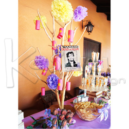 BARRA DE POSTRES DE RAPUNZEL