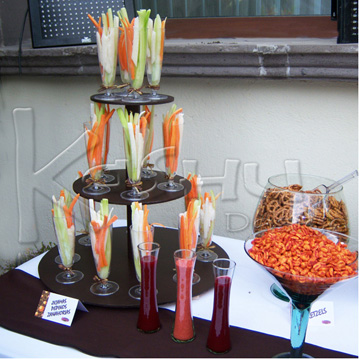 COPAS DE JICAMA, PEPINO Y ZANAHORIA