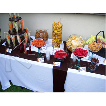 BUFFET DE DULCES Y SNACKS