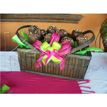 MANZANAS CUBIERTAS DE CHOCOLATE