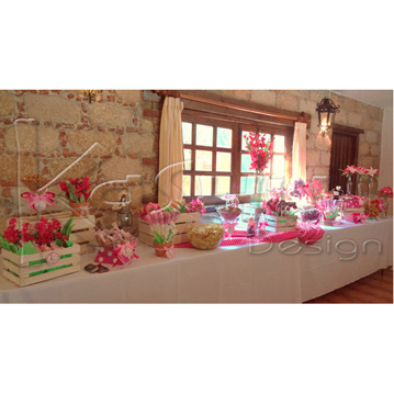 BUFFET DE DULCES, POSTRES & SNACKS