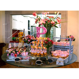 MESA DE POSTRES BABY SHOWER