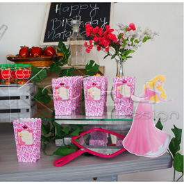 BARRA DE POSTRES PRINCESAS DISNEY