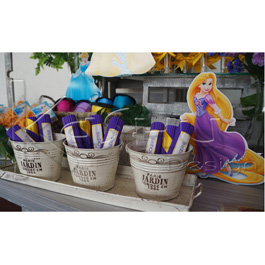 BARRA DE POSTRES PRINCESAS DISNEY