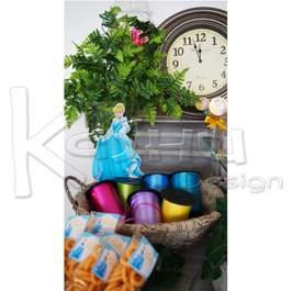 BARRA DE POSTRES PRINCESAS DISNEY