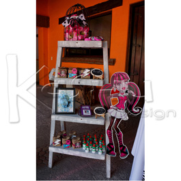 BARRA DE POSTRES MONSTER HIGH