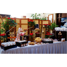 MESA DE POSTRES NAVIDAD