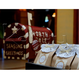 MESA DE POSTRES NAVIDAD