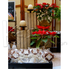 MESA DE POSTRES NAVIDAD