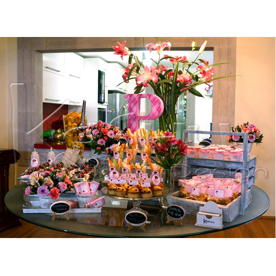 MESA DE POSTRES BABY SHOWER
