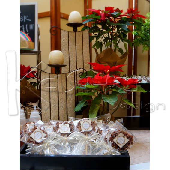 MESA DE POSTRES NAVIDAD