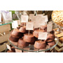 BROWNIES DECORADOS PARA BODAS