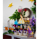 BARRA DE POSTRES PRINCESAS DISNEY