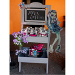BARRA DE POSTRES MONSTER HIGH