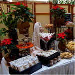 MESA DE POSTRES NAVIDAD