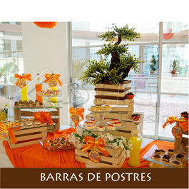 BARRAS DE POSTRES