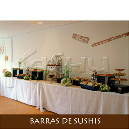 BARRAS DE SUSHIS