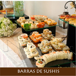 BARRAS DE SUSHIS