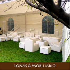 LONAS Y MOBILIARIO