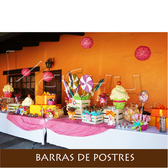 BARRAS DE POSTRES