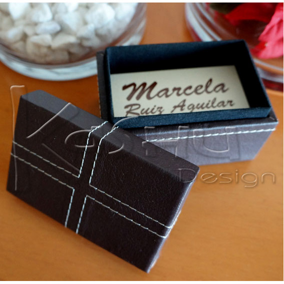 ERO DE CURPIEL Y TARJETAS PERSONALIZADAS EN SERIGRAFIA