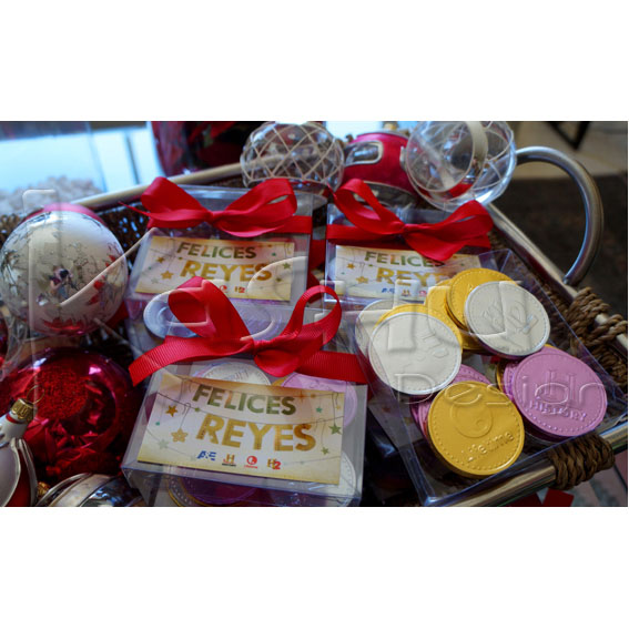 MONEDAS DE CHOCOLATE CON LOGO