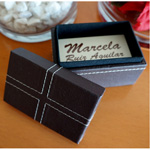 ERO DE CURPIEL Y TARJETAS PERSONALIZADAS EN SERIGRAFIA