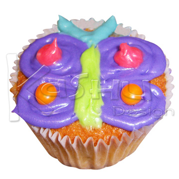 CUPCAKES DE MARIPOSA