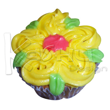 CUPCAKES DE FLORES
