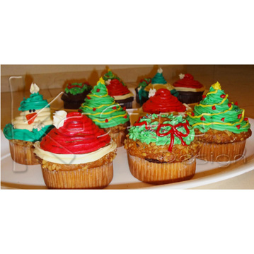 CUPCAKES NAVIDEÑOS