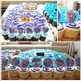 CUPCAKES 60 BIRTHDAY
