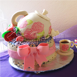 PASTEL DE FONDANT TETERA