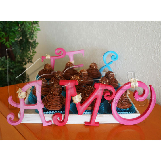 CUPCAKES FERRERO ROCHER CON BASE DECORATIVA