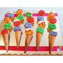 CUPCAKES EN FORMA DE HELADO