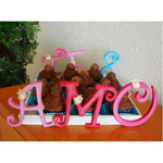 CUPCAKES FERRERO ROCHER CON BASE DECORATIVA