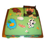 PASTEL DE FONDANT   LA GRANJA