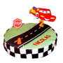 PASTEL DE FONDANT   CARS