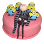 PASTEL DE FONDANT   MI VILLANO FAVORITO