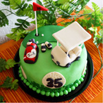 PASTEL DE FONDANT GOLF