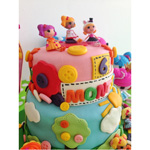 PASTEL DE FONDANT LALA LOOPSY