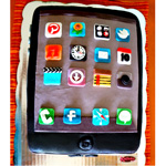 PASTEL DE FONDANT IPHONE