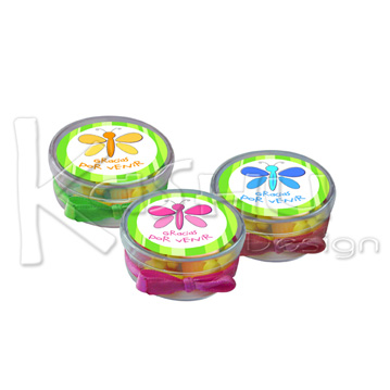 CAJITAS DE ACRILICO PERSONALIZADAS CON DULCES