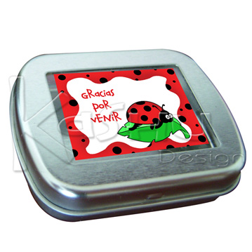CAJITA METALICA PERSONALIZADA