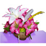 CENTROS DE MESA CON FLORES