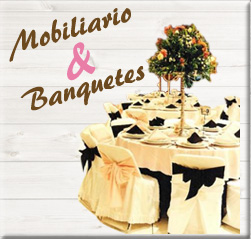 Mobiliario, Equipo y Comida para Eventos y Banquetes