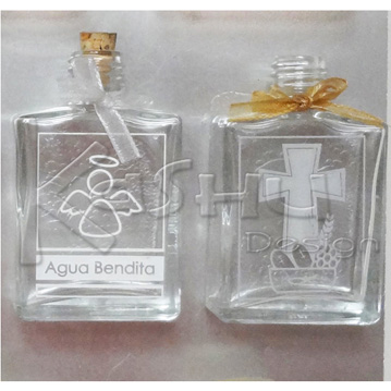 BOTELLITAS DE AGUA BENDITA PERSONALIZADAS