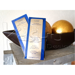 SEPARADORES METALICOS EXTENDIDO CON PLACA DE REPUJADO Y SERIGRAFIA
