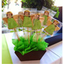 CENTRO DE MESA CON GALLETAS DECORADAS