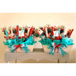 ARREGLOS O CENTROS DE MESA DE DULCES & SNACKS